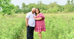 Janae and Blake's Midwest Spring Engagement at Celery Bog