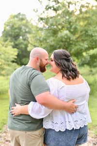 Janae and Blake's Midwest Spring Engagement at Celery Bog