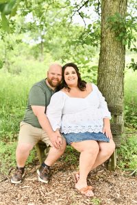 Janae and Blake's Midwest Spring Engagement at Celery Bog