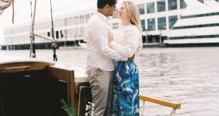 Natalie and Aaron's Surprise Sailboat Proposal in Boston Harbor