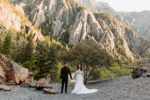 Mountain Elopement in Utah’s Wasatch Range_Bri Parkin Photography_B20A0042_low Jess and Chris's Mountain Elopement in Utah’s Wasatch Range