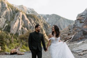 Mountain Elopement in Utah’s Wasatch Range_Bri Parkin Photography_B20A0067_low Jess and Chris's Mountain Elopement in Utah’s Wasatch Range