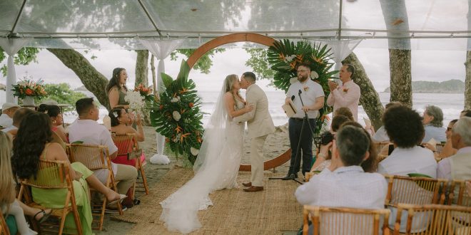 Colleen and Javier's Tropical Jungle Wedding in Costa Rica's Manuel Antonio