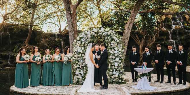 Michelle and Anthony's Elegant Outdoor Wedding at The Barn 305