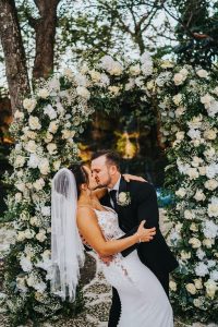 Michelle and Anthony's Elegant Outdoor Wedding at The Barn 305