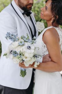 Elegant and Endearing Styled Shoot Wedding in Blue and White Palette