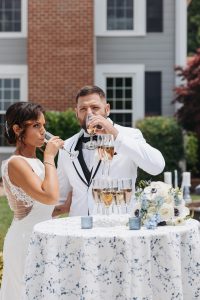 Elegant and Endearing Styled Shoot Wedding in Blue and White Palette