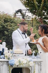 Elegant and Endearing Styled Shoot Wedding in Blue and White Palette