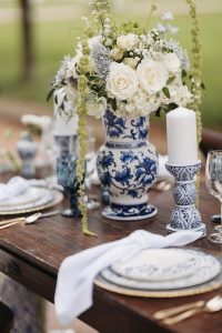Elegant and Endearing Styled Shoot Wedding in Blue and White Palette