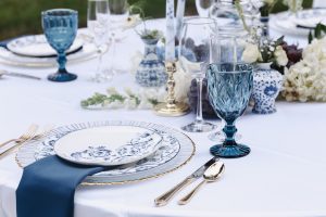 Elegant and Endearing Styled Shoot Wedding in Blue and White Palette