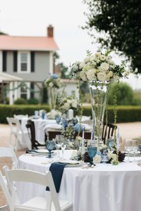 Elegant and Endearing Styled Shoot Wedding in Blue and White Palette