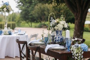 Elegant and Endearing Styled Shoot Wedding in Blue and White Palette