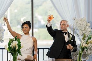 Adriana and Danny's Vibrant Wedding Celebration on the Fox River