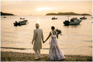 Navya and Connor's Destination Indian Fusion Wedding in St. Thomas