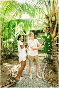Navya and Connor's Destination Indian Fusion Wedding in St. Thomas
