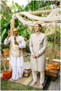Navya and Connor's Destination Indian Fusion Wedding in St. Thomas