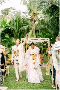 Navya and Connor's Destination Indian Fusion Wedding in St. Thomas