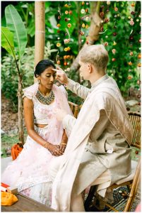 Navya and Connor's Destination Indian Fusion Wedding in St. Thomas