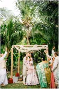 Navya and Connor's Destination Indian Fusion Wedding in St. Thomas