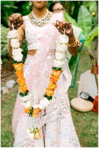 Navya and Connor's Destination Indian Fusion Wedding in St. Thomas