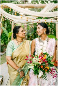 Navya and Connor's Destination Indian Fusion Wedding in St. Thomas