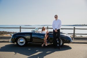 Durkin_Ambroziak_Newlyred Photo + Film_IMG_8548_low Coastal Engagement with Vintage Speedster & Editorial Edge