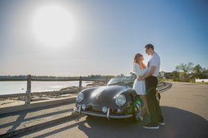 Durkin_Ambroziak_Newlyred Photo + Film_IMG_9147-2_low Coastal Engagement with Vintage Speedster & Editorial Edge