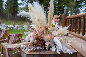 Britta and Synjin's Backyard Boho Wedding