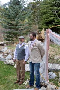 Britta and Synjin's Backyard Boho Wedding