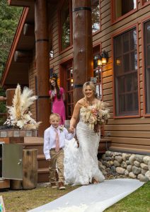 Britta and Synjin's Backyard Boho Wedding