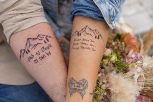 Britta and Synjin's Backyard Boho Wedding