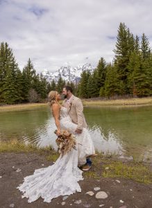 Britta and Synjin's Backyard Boho Wedding