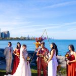Stephanie and Paige's Beautiful Waterside Wedding at Promontory Point in Chicago