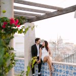 D_A_Rita Santana Photography_lisbon-wedding-photographer-7_low Daniela and Adrian's Sun-Filled Engagement in the Colorful Streets of Portugal