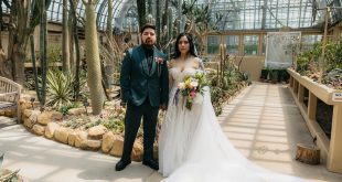 Amalia and Victor’s Modern Greenhouse Loft Wedding with Romantic Non-Traditional Details