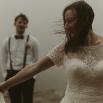 Rebecca and Jackson's Moody Elopement of Rugged Beauty at Hawksbill Crag