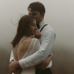 Rebecca and Jackson's Moody Elopement of Rugged Beauty at Hawksbill Crag