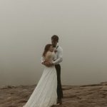 Rebecca and Jackson's Moody Elopement of Rugged Beauty at Hawksbill Crag