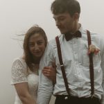 Rebecca and Jackson's Moody Elopement of Rugged Beauty at Hawksbill Crag