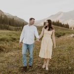 Gilmore_Blaxton_Katie Dawn Photo_AG6I2948_low Shannon and Connor's Mountain Engagement in the Wildflower Meadows of Crested Butte