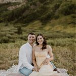 Gilmore_Blaxton_Katie Dawn Photo_AG6I2966_low Shannon and Connor's Mountain Engagement in the Wildflower Meadows of Crested Butte