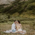 Gilmore_Blaxton_Katie Dawn Photo_AG6I3010_low Shannon and Connor's Mountain Engagement in the Wildflower Meadows of Crested Butte