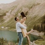 Gilmore_Blaxton_Katie Dawn Photo_AG6I3152_low Shannon and Connor's Mountain Engagement in the Wildflower Meadows of Crested Butte