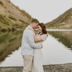 Gilmore_Blaxton_Katie Dawn Photo_AG6I3510_low Shannon and Connor's Mountain Engagement in the Wildflower Meadows of Crested Butte