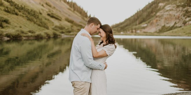 Shannon and Connor's Mountain Engagement in the Wildflower Meadows of Crested Butte