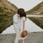 Gilmore_Blaxton_Katie Dawn Photo_AG6I4125_low Shannon and Connor's Mountain Engagement in the Wildflower Meadows of Crested Butte