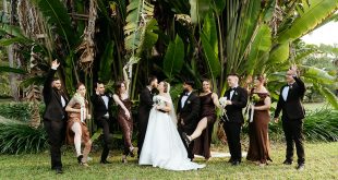 Christina and Josh’s Stylish and Fun-Filled Garden Wedding