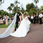 Christina and Josh’s Stylish and Fun-Filled Garden Wedding