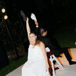 Christina and Josh’s Stylish and Fun-Filled Garden Wedding