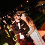 Christina and Josh’s Stylish and Fun-Filled Garden Wedding